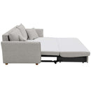 Oran 69" Sleeper Sofa, Gray Chenille Acme