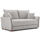 Oran 69" Sleeper Sofa, Gray Chenille Acme