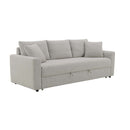 Connie 89" Sleeper Sofa, Beige Boucle Acme