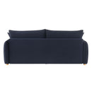 Irina 88" Sleeper Sofa, Blue Velvet Acme