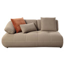 Carrick 121" Sectional Sofa w/6 Pillows, Beige Sandwich Mesh Fabric Acme