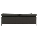 Tadi 97" Sofa, Black Top Grain Leather Acme