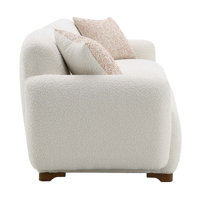 Darius 88" Sofa w/2 Pillows, Beige Boucle Acme