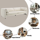 Jaeda 89" Sofa, Beige Linen Acme