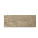 Daesha 57" Sofa Table, Marble Top & Antique Gold Finish Acme