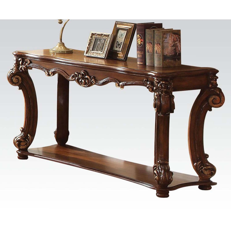 Vendome 58" Sofa Table, Cherry Finish Acme
