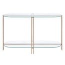 Veises 47" Sofa Table, Champagne Finish Acme