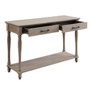 Ariolo 48" Sofa Table, Weathered Oak Finish Acme