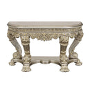 Danae 63" Sofa Table, Champagne & Gold Finish Acme