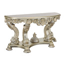 Sorina 67" Sofa Table, Antique Gold Finish Acme
