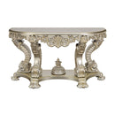 Sorina 67" Sofa Table, Antique Gold Finish Acme