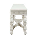 Adara 69" Sofa Table, Antique White Finish Acme