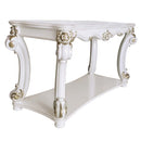 Vendome 58" Sofa Table, Antique Pearl Finish Acme