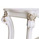 Vendome 58" Sofa Table, Antique Pearl Finish Acme