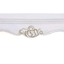 Vendome 58" Sofa Table, Antique Pearl Finish Acme