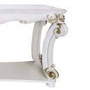 Vendome 58" Sofa Table, Antique Pearl Finish Acme