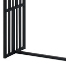 Zudora 47" Sofa Table, Antique Oak & Black Finish Acme