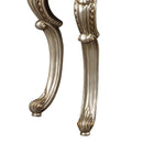 Miliani 58" Sofa Table, Natural Marble Top & Antique Bronze Finish Acme