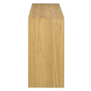 Harold 59" Sofa Table, Brown Finish Acme