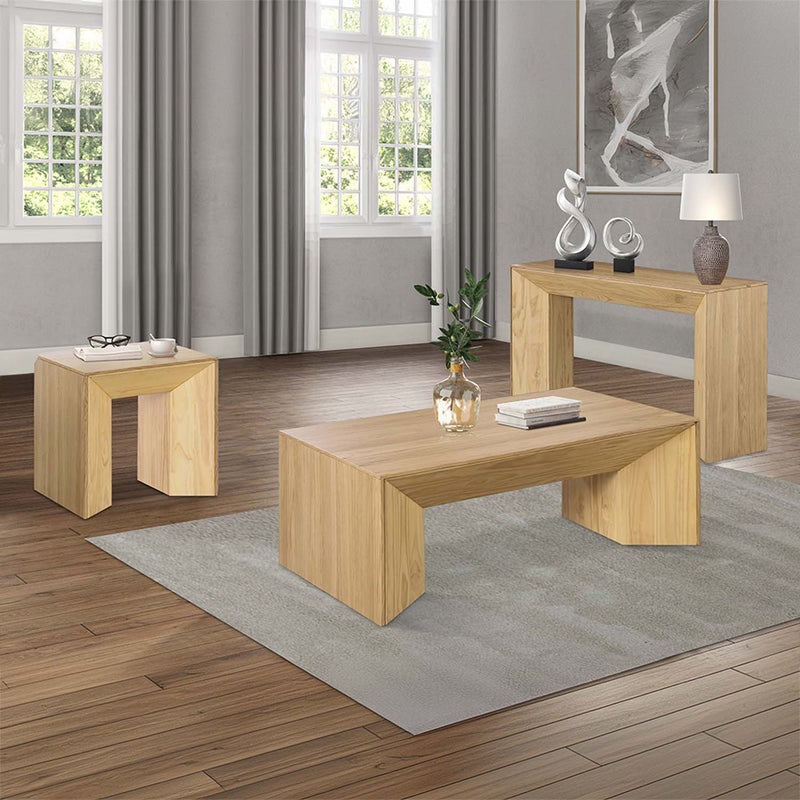 Harold 59" Sofa Table, Brown Finish Acme