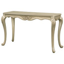 Libertee 52" Sofa Table, Champagne Finish Acme