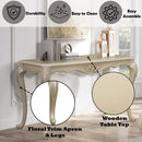 Libertee 52" Sofa Table, Champagne Finish Acme