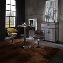 Brancaster Adjustable Stool w/Swivel, Turmeric Top Grain Leather Acme