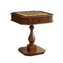 Bishop Game Table, Cherry Finish Acme
