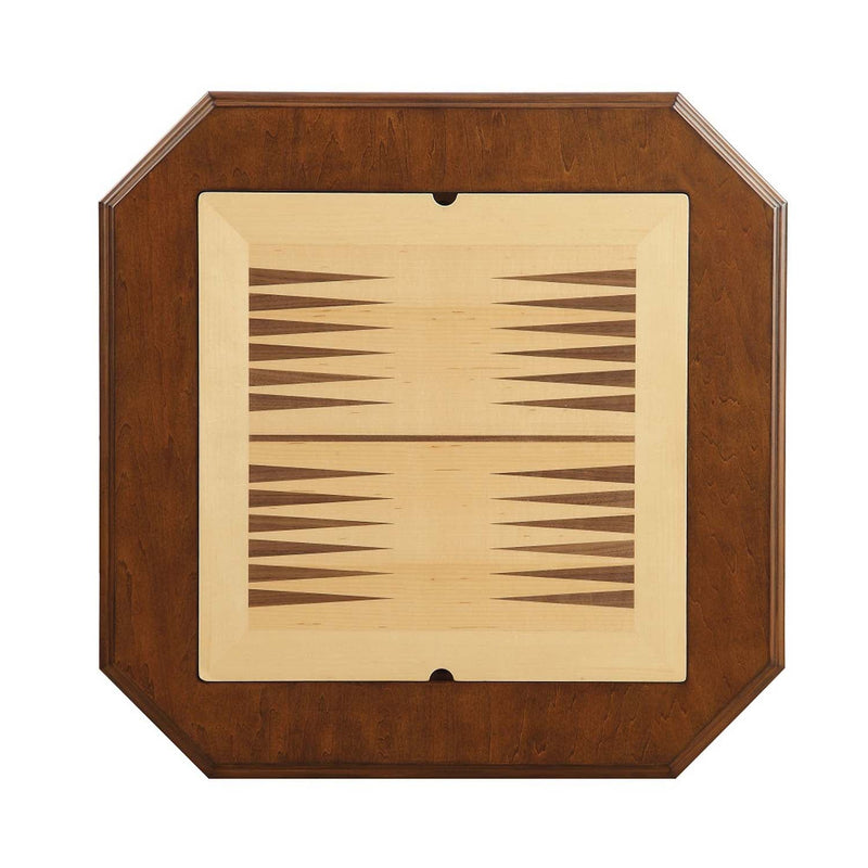 Bishop Game Table, Cherry Finish Acme