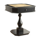 Bishop Game Table, Black Finish Acme