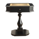 Bishop Game Table, Black Finish Acme