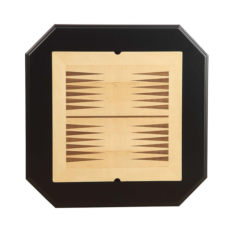 Bishop Game Table, Black Finish Acme