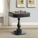 Bishop Game Table, Black Finish Acme
