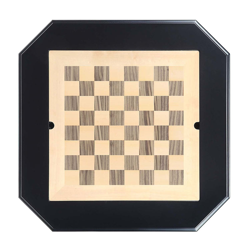 Galini Game Table, Black Finish Acme