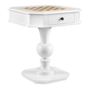 Galini Game Table, White Finish Acme