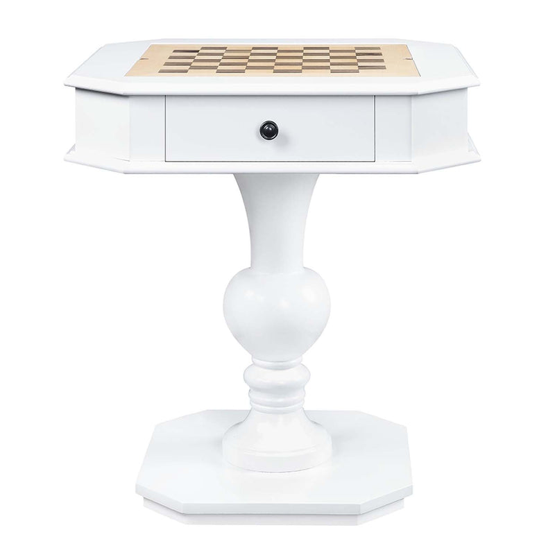 Galini Game Table, White Finish Acme