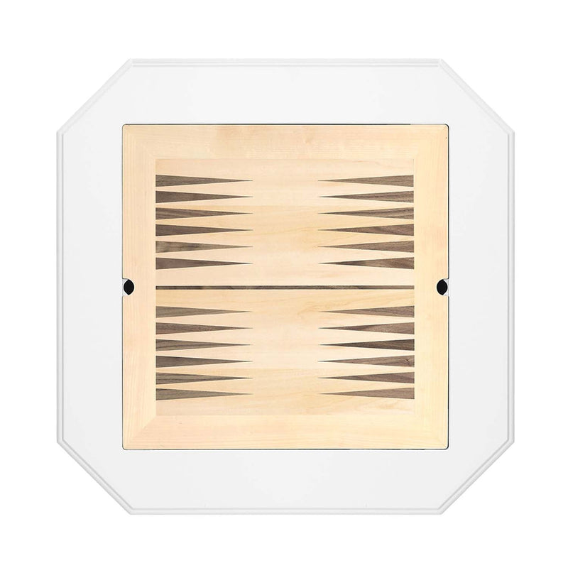 Galini Game Table, White Finish Acme