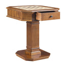 Galini Game Table, Walnut Finish Acme