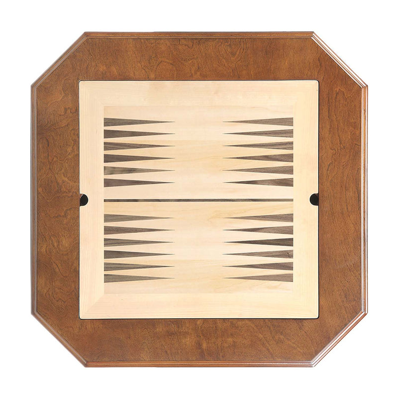 Galini Game Table, Walnut Finish Acme
