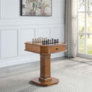 Galini Game Table, Walnut Finish Acme