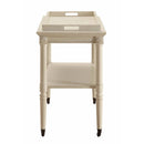 Frisco Serving Cart, Antique White Finish Acme