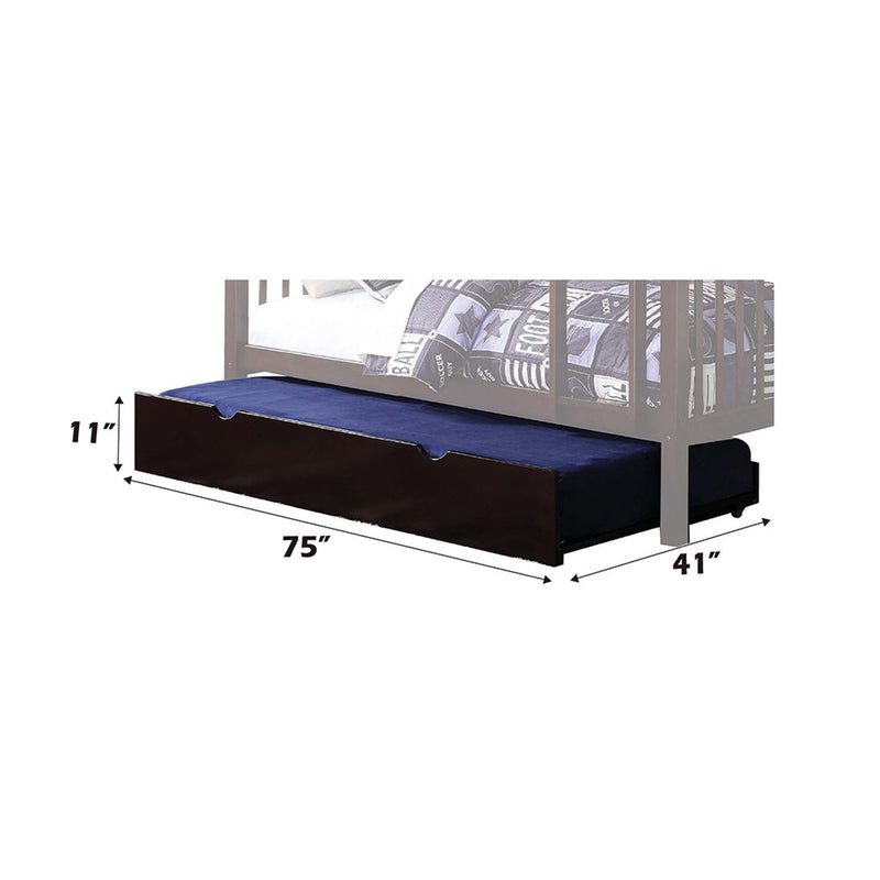 Heartland Trundle (Twin), Espresso Finish Acme