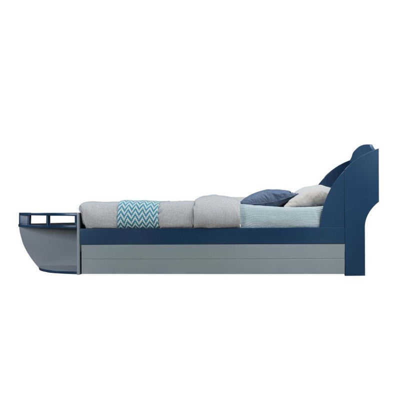 Neptune II Trundle (Twin), Gray Finish Acme