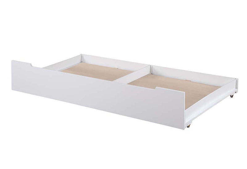 Loreen Trundle (Twin), Oak & White Finish Acme