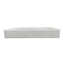 Flora Trundle (Twin), White Finish Acme