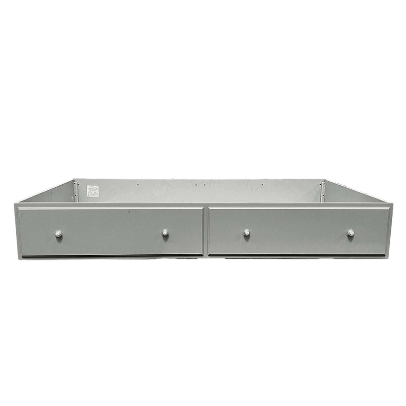 Flora Trundle (Twin), Gray Finish Acme