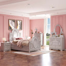 Flora Trundle (Twin), Gray Finish Acme