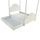 Dorothy Trundle (Twin), Ivory Finish Acme