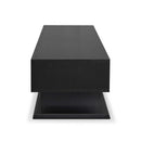 Follian  70" TV Stand, Black Finish Acme