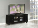 Ferla  58" TV Stand, Black Finish Acme